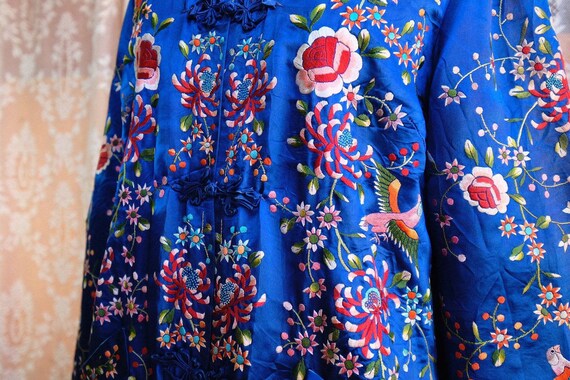 Vintage Embroidery Chinese Silk Shirt | Vintage 6… - image 8