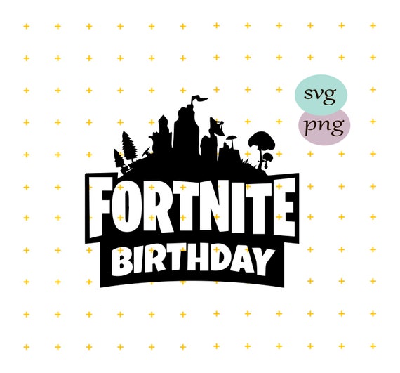 Download Fortnight Birthday Svg Etsy
