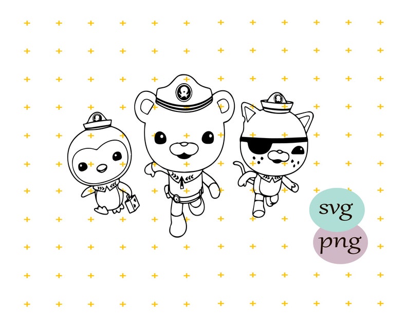 Download Octonauts SVG Octonauts Png Octonauts Clipart Octonaut | Etsy