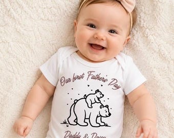 Our 1st Father's Day baby onesie
