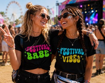 Funky festival T-shirts