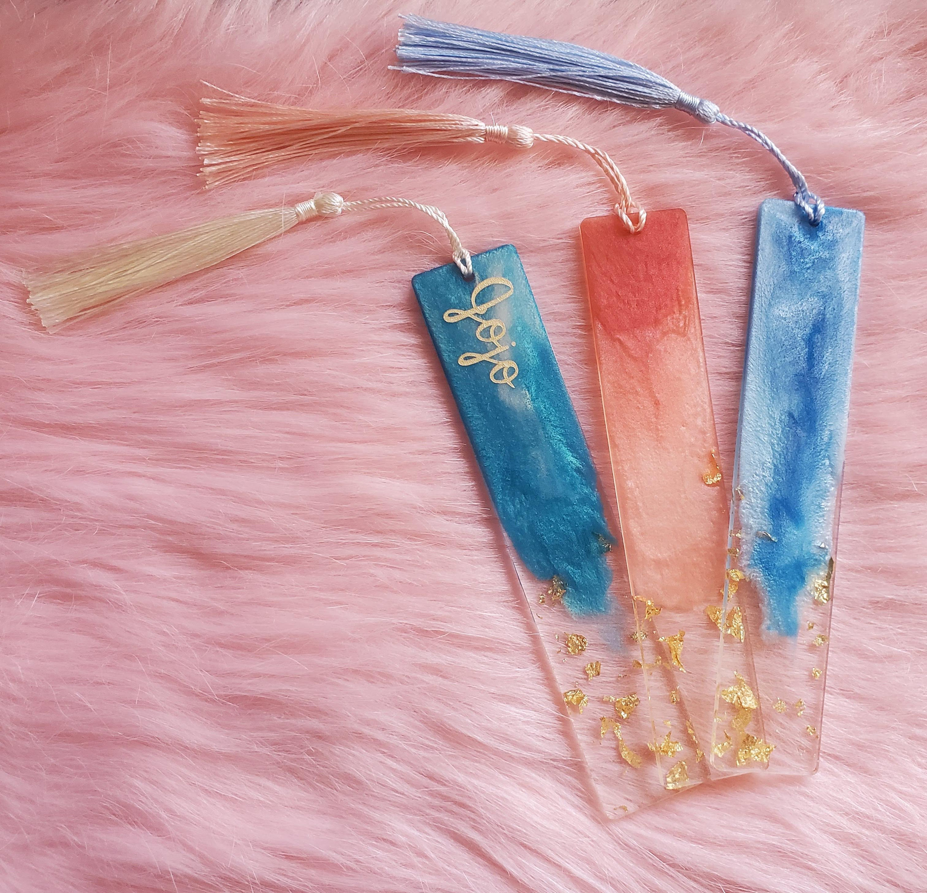 Resin Bookmarks Etsy