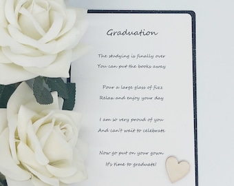 Graduation Card/Graduation Gift/ Personalised Graduation Gift/ Graduate