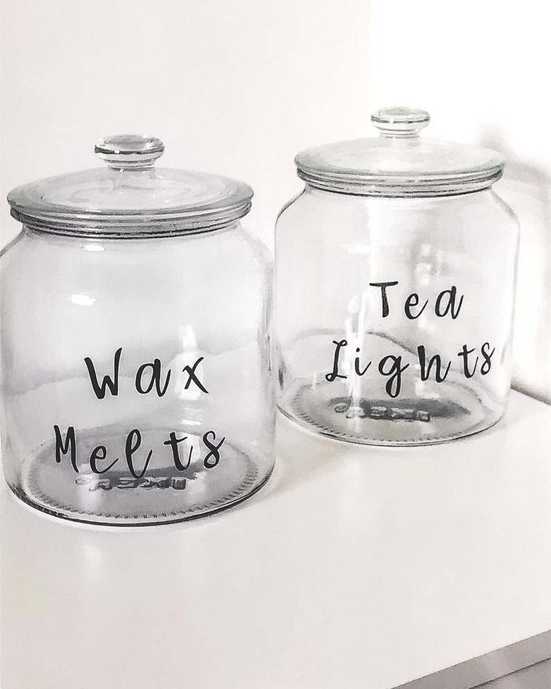 Wax Melt Jars/ Tealight Jars/ Wax Melts/ Tealights/ Storage Etsy