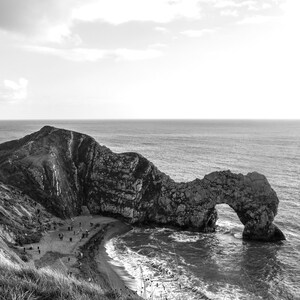 Durdle Door (Black and White)