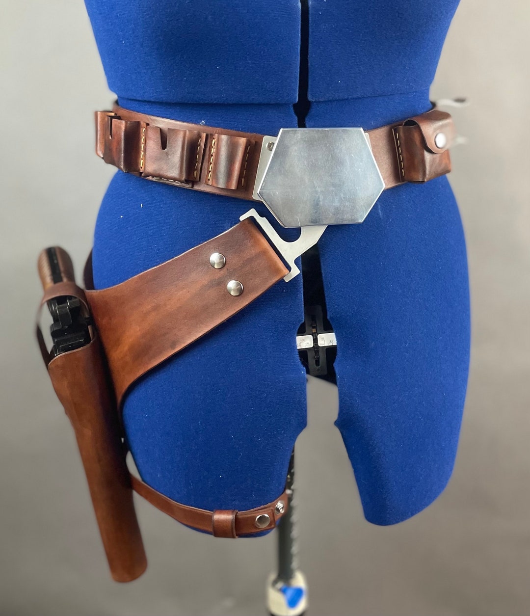 Han Solo Inspired Holster & Gun Belt SASWS Version Etsy