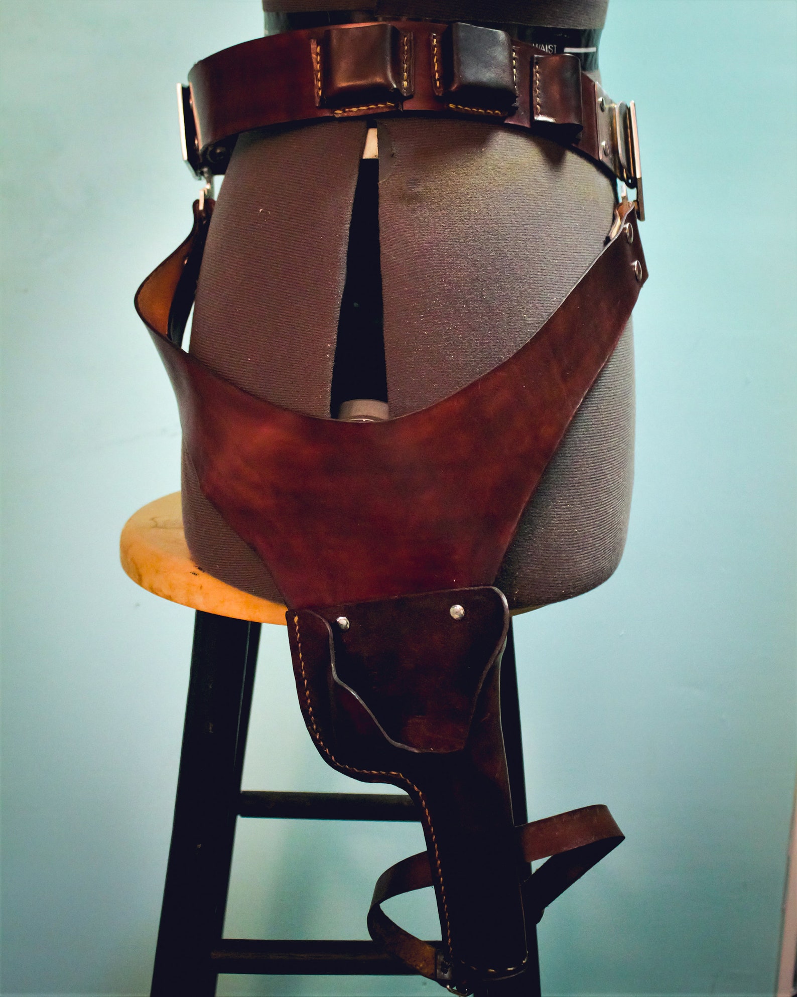 Han Solo Inspired Holster & Gun Belt TFA Version Etsy