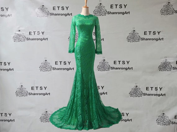 2022 Arabic Lemon Green Crystals Formal Evening Dresses Mermaid Style Dubai  Indian High Neck One Sleeve Cape Beads Long Trumpet Pr240Z From Langju22,  $139.82 | DHgate.Com