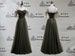 Spaghetti Straps Olive Tulle Short Sleeves Floor Length Custom Handmade Bridesmaid Formal Evening Dress Women’s Prom Wedding Party Dresses