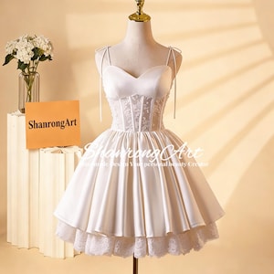 Champagne Short Prom Dress - Etsy Canada