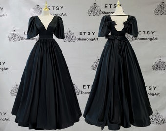 plus size bridesmaid dresses V-back Chiffon Dress My Actual Bust is:70