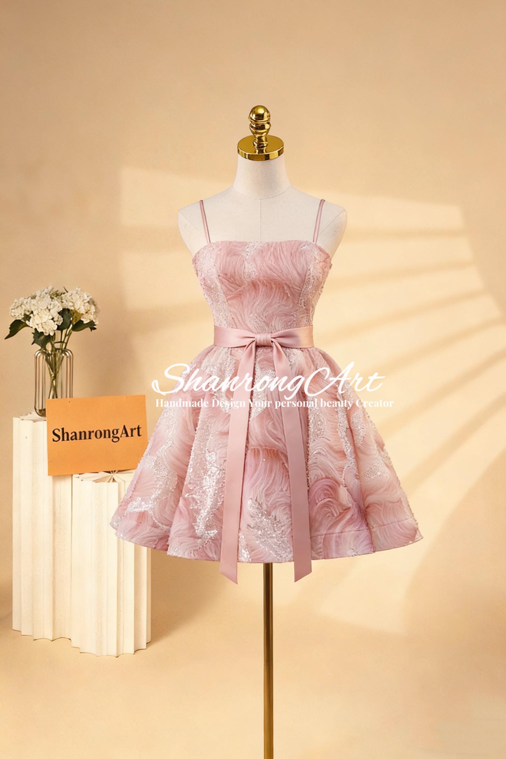 Pink Short Homecoming Dress - Etsy Ireland Pink Short Homecoming Dress - Etsy Ireland