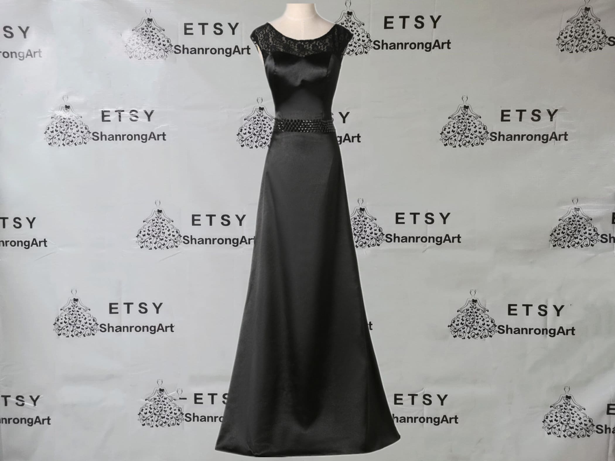 Petite black formal dress 2025