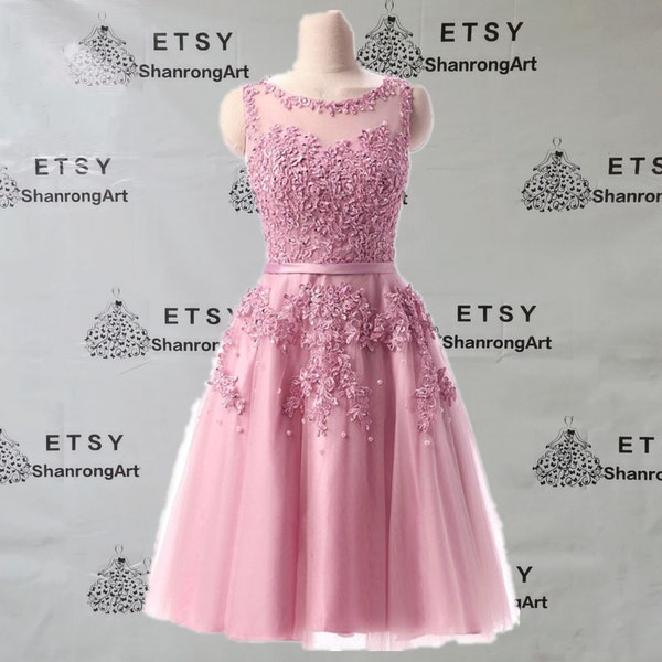 Vintage Burgundy Sheath Mini Cocktail Dress Short Homecoming Dress With Gloves D402 main image 0