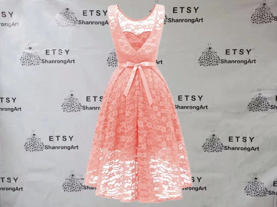 Navy and pink dress for wedding cheap