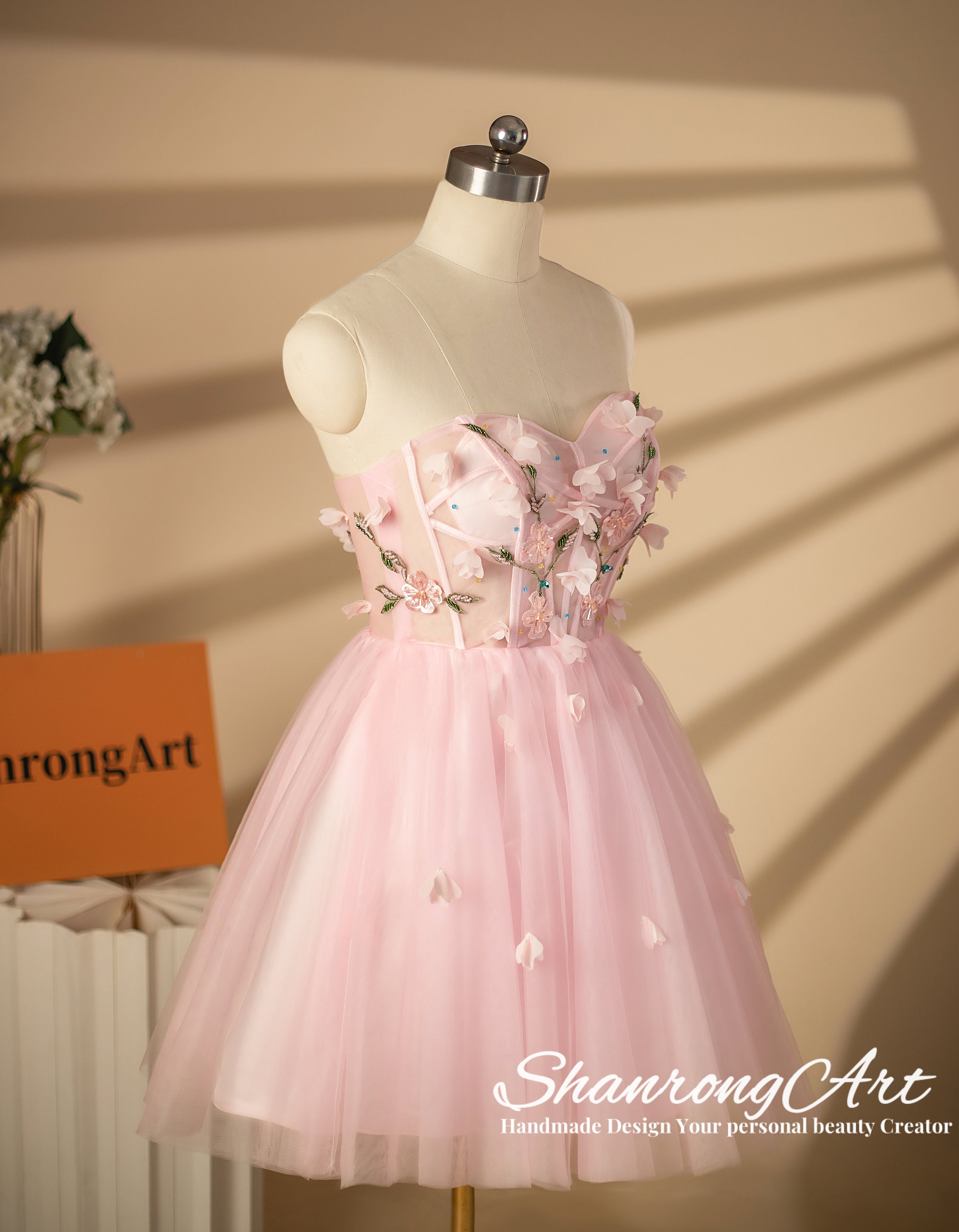【M me eme】Flower tulle mini onepiece il_fullxfull.6156279270_7q83.jpg