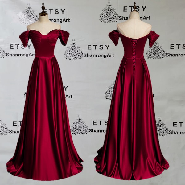 Elegant Prom Dress - Etsy