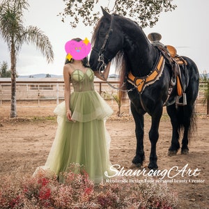 horse prom dress Horseback prom dress snaps help spark York photoshoot competition