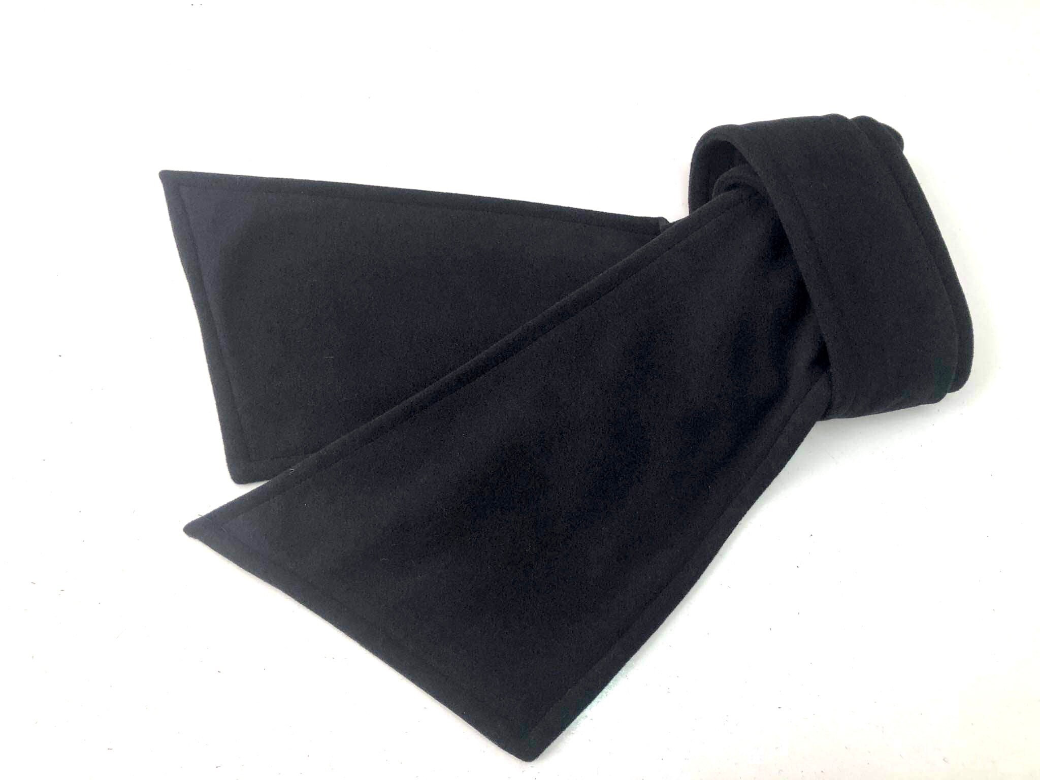 Long Wool Belt for Your Coat Wide End Tie Belt Etsy