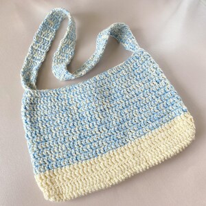 Gehäkelte Tasche, Makramee handgefertigte Schulter Handtasche, Mutter Geschenk, Tote Baumwolltasche