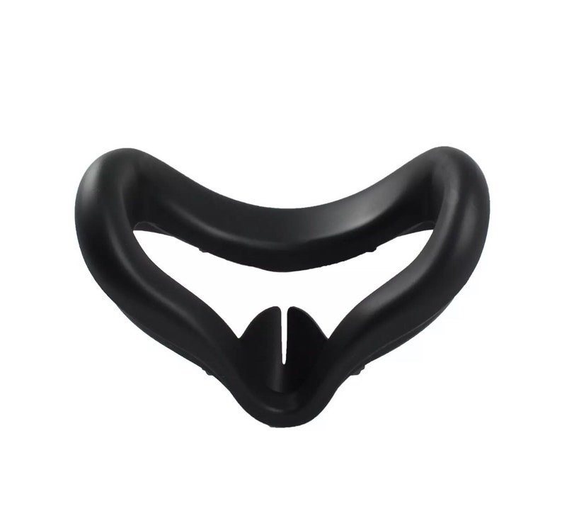 Washable VR Silicone Cover Eye Pad Sweat-Proof Fits Oculus Quest 2 Lightproof Non-Slip