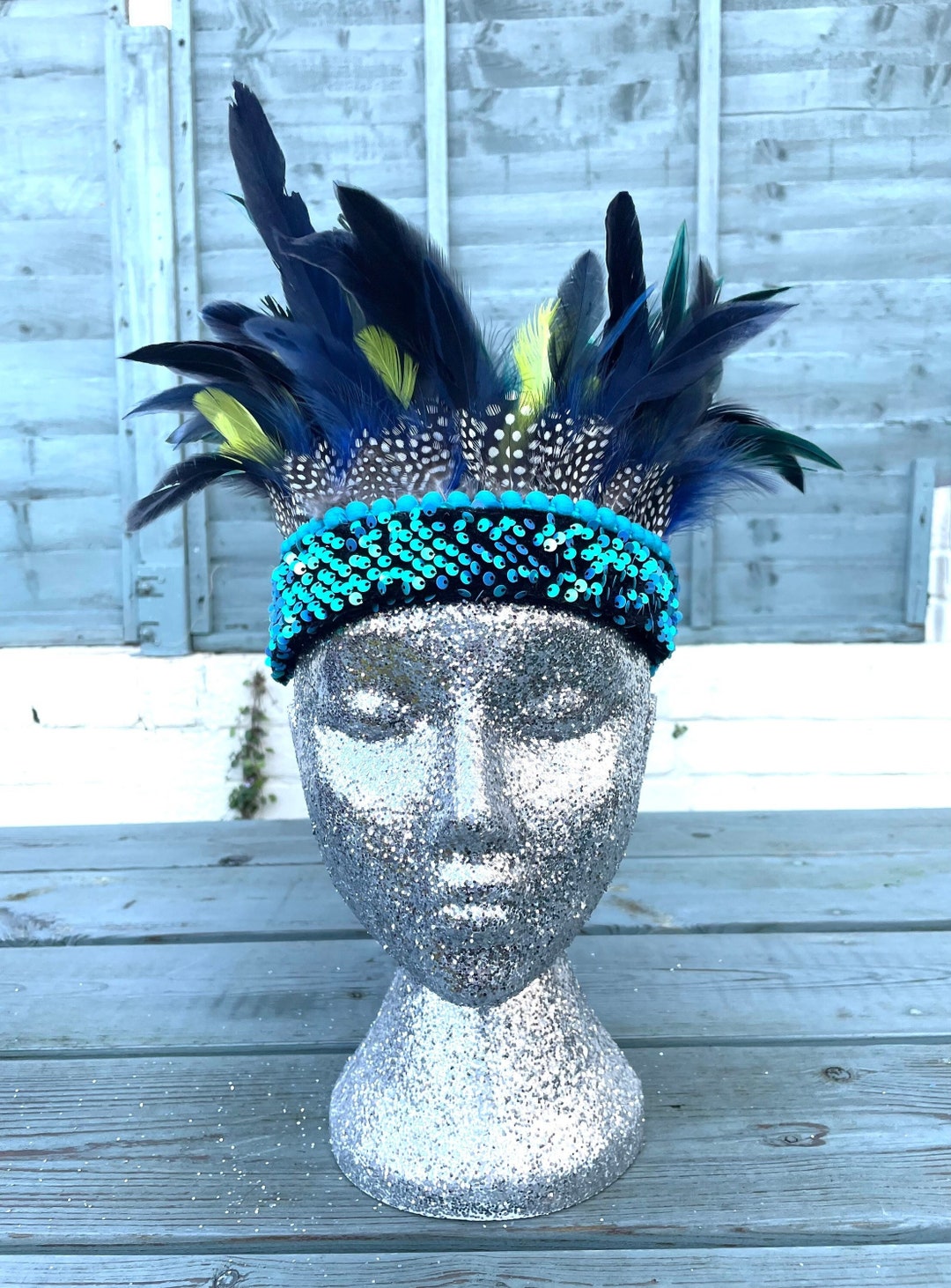 Deluxe Sequin Festival Hat - Green main image 0