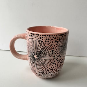 Pink lemonade mug