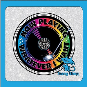 Agora tocando Disco de vinil PNG, Sublimação de música retrô, Presente de DJ, Impressão para amantes da música, Artesanato e presente DIY