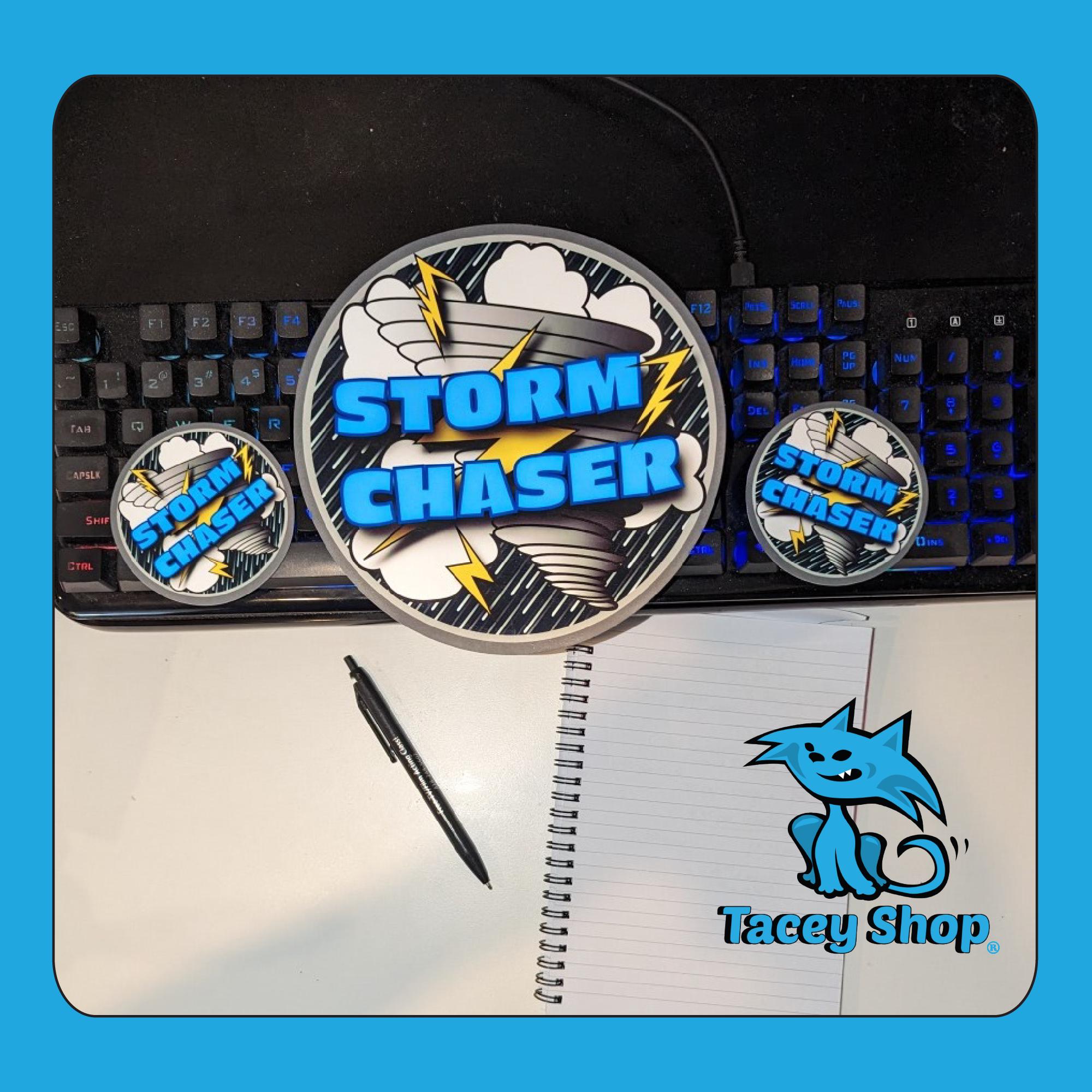Storm Chaser Sticker Pack: Tornado & Lightning Vinyl Decals (set of 3 ...