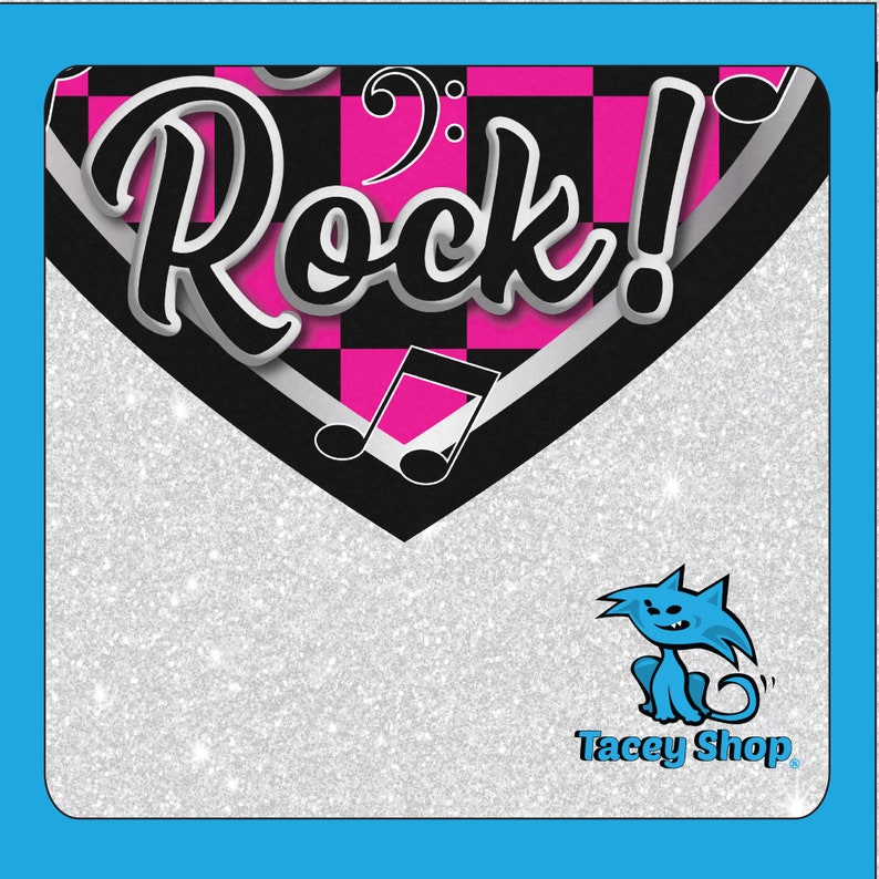 You Rock Pink Heart PNG Sublimation Design Hot Pink Checkered Heart