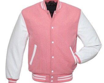 white and pink jacket