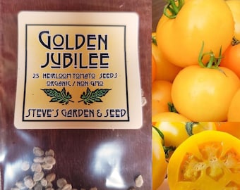 50 Seeds FREE SHIPPING Golden Jubilee Tomato Seeds BUY 2 GET 1 FREE NON-GMO 50 Seeds FREE SHIPPING Golden Jubilee Tomato Seeds BUY 2 GET 1 FREE NON-GMO