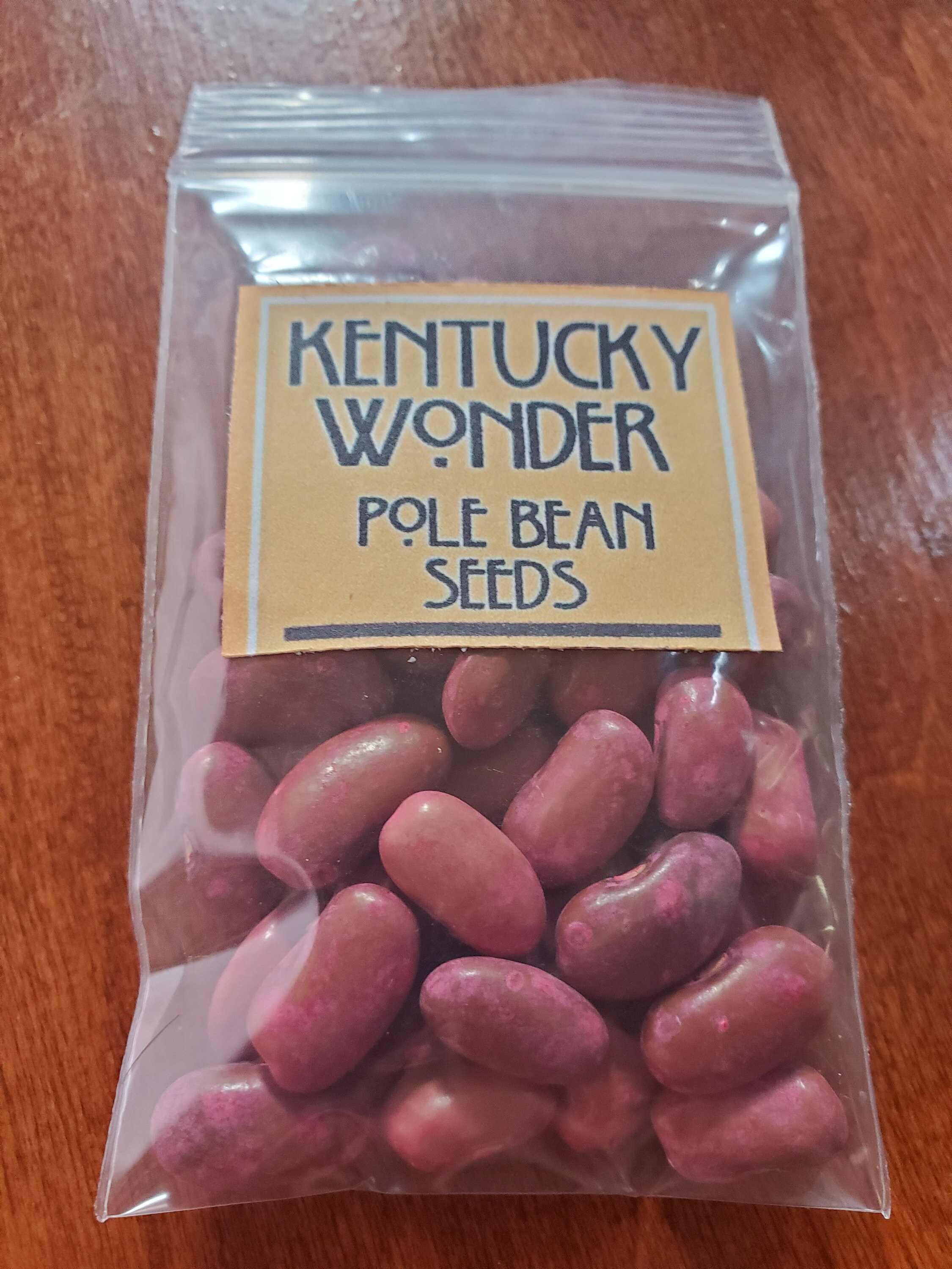 Pole Bean Seeds / Kentucky Wonder / 25 Seeds / U S A / Missouri Seller