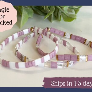 Tila Bracelet|Tile Bracelet|Bracelets for Women|Tile Bracelet for Women|Tila Bead Bracelet|Glass Tile Bracelet|Tile Bracelet StackTila Beads