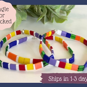 Tila Bracelet|Tile Bracelet|Bracelets for Women|Tile Bracelet for Women|Tila Bead Bracelet|Glass Tile Bracelet|Tile Bracelet StackTila Beads