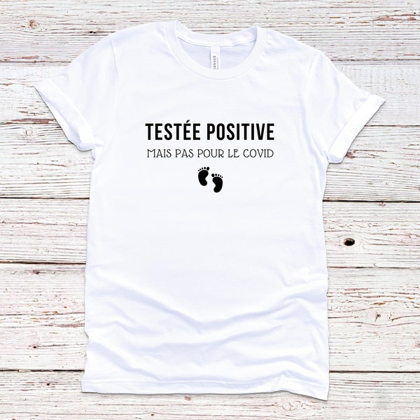 T-shirt Annonce grossesse, tshirt humoristique, Future maman, annonce grossesse,  tee-shirt annonce grossesse, Grossesse, t-shirt femme