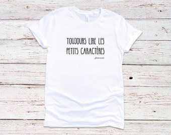 T-shirt Annonce grossesse, toujours lire les petits caractères, Future maman, annonce grossesse,  tee-shirt annonce grossesse, Grossesse