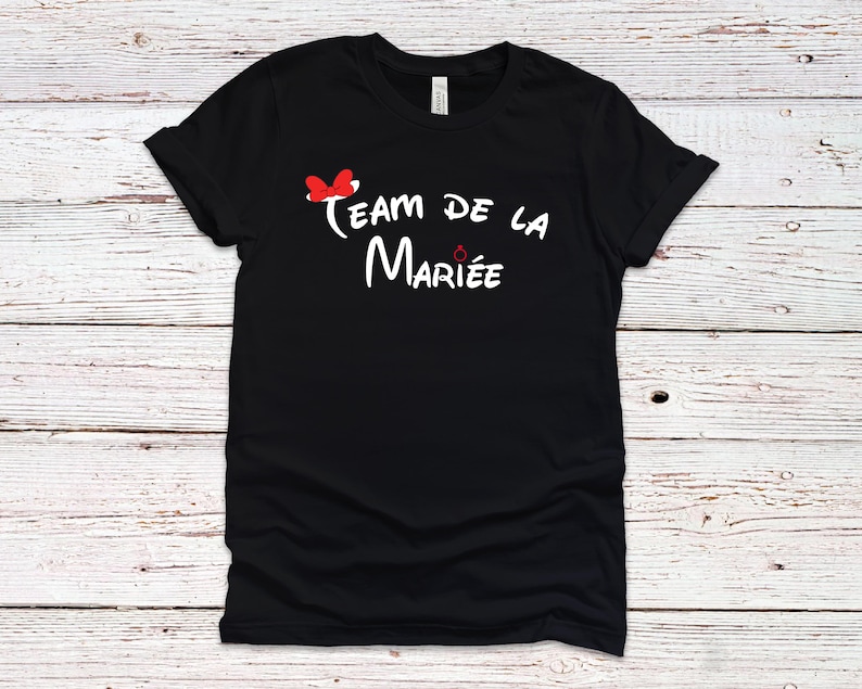 T-shirt Femme future mariée Team de la mariée t-shirt - Etsy France