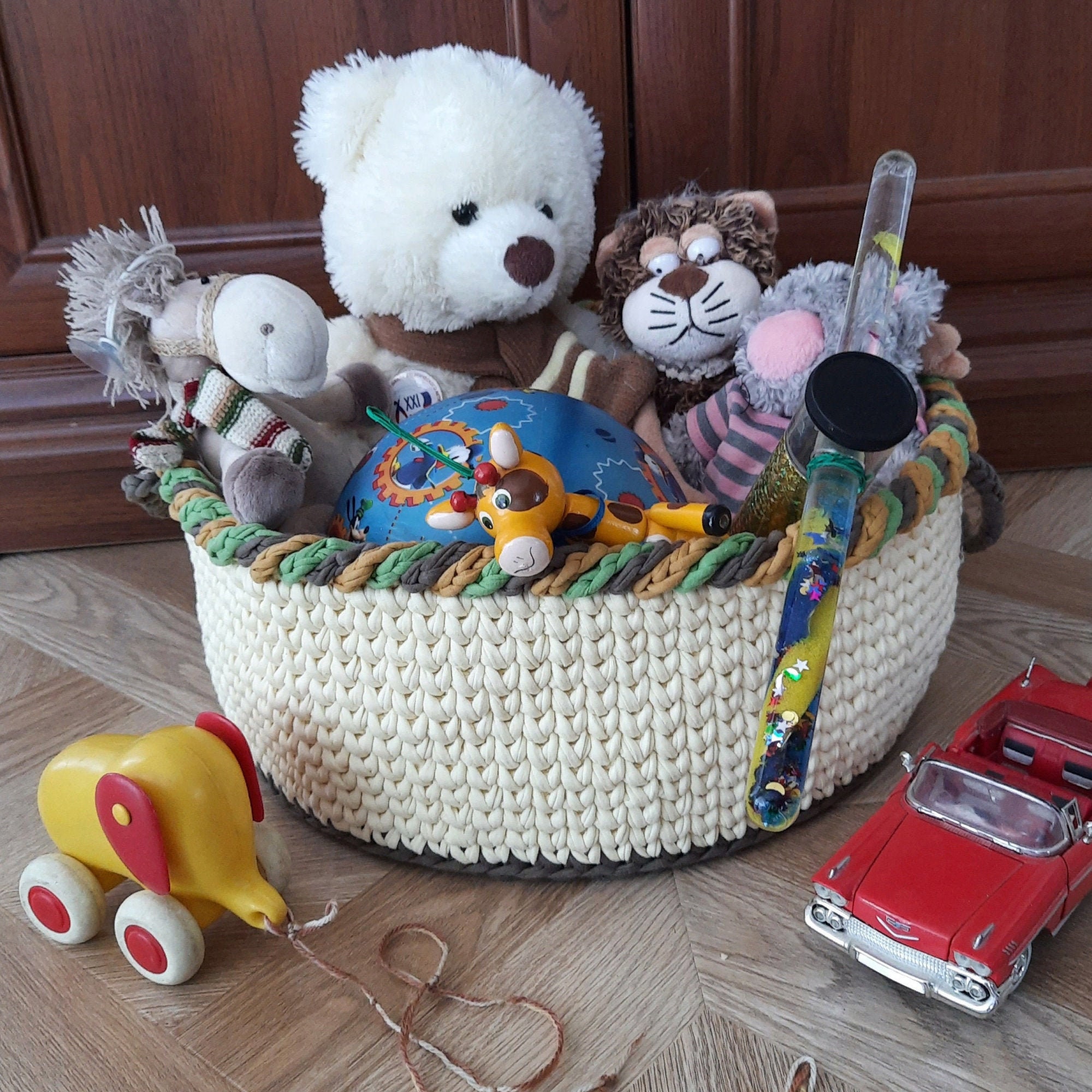 Universal storage basket / Large toy storage basket / Pet Etsy