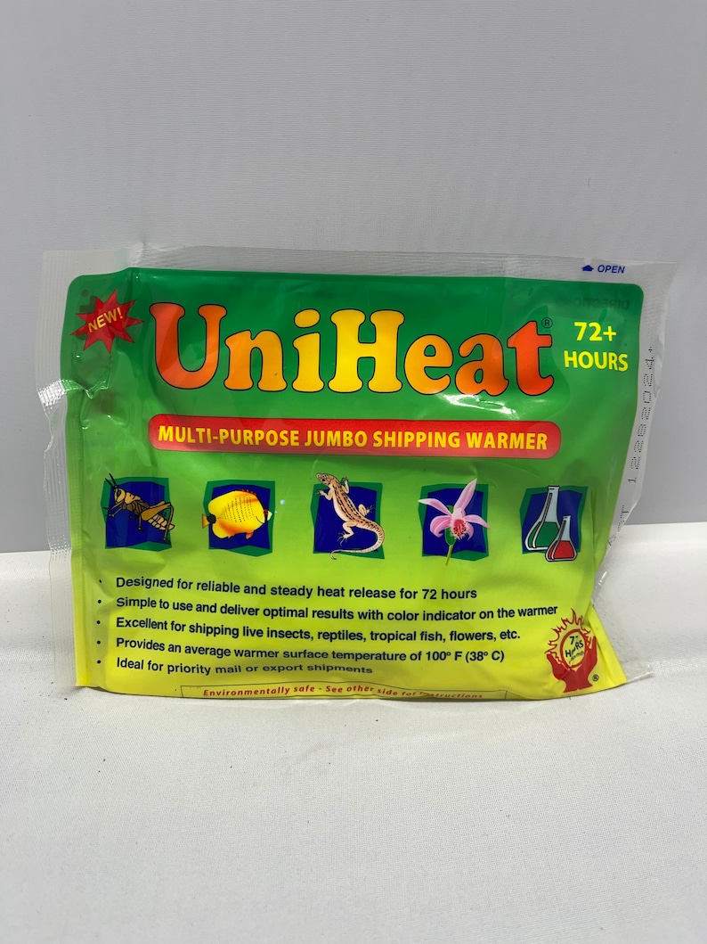 72 Hour Heat Pack for in Store Purchases - Etsy