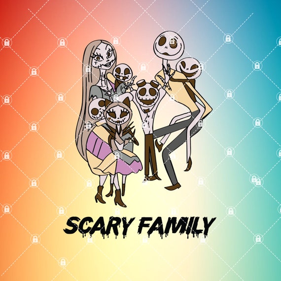 Download Jack Skellington And Sally Family Svg Scary Family Svg The Etsy Yellowimages Mockups
