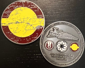 Republic Navy Clone Wars Challenge Coin