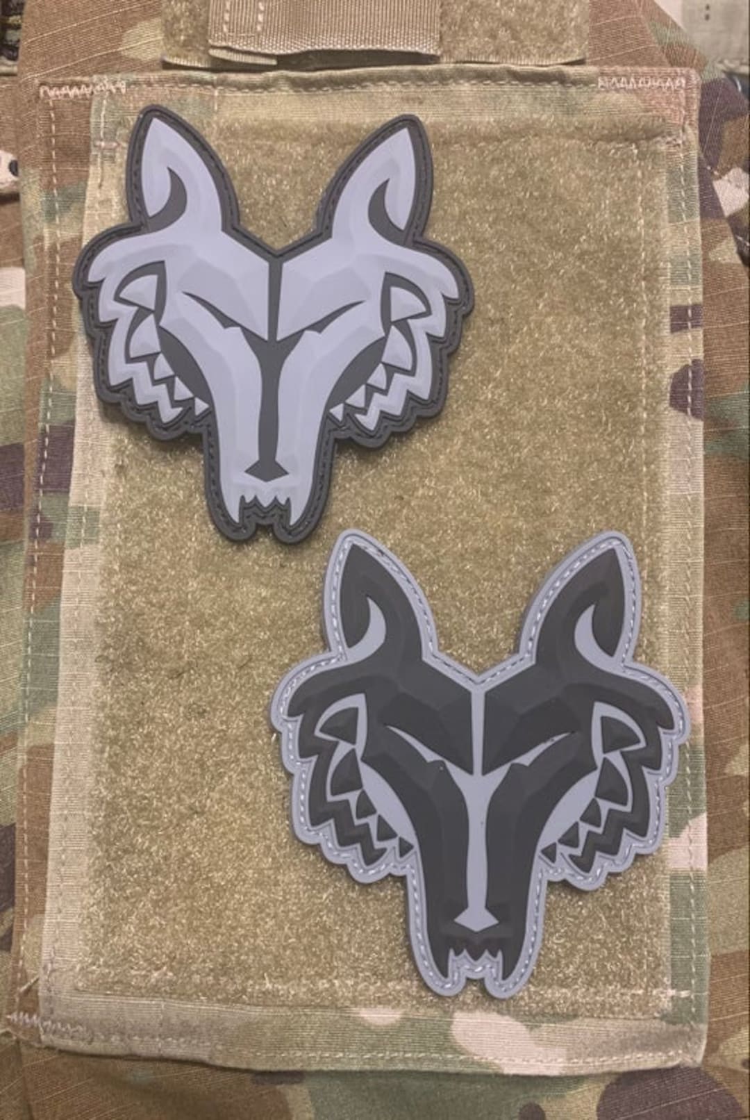 WOLFpak World's Strongest Nation Velcro badge