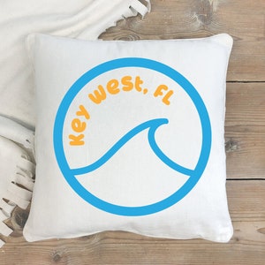 Key West svg, Key West Cricut, Key West Silhouette, wave svg, Key West décor, Key west iron-on