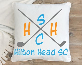 Hilton Head Golf Clubs SVG: Cricut Decor (Digital Download)