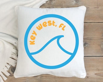 Key West Wave SVG: Cricut & Silhouette Cut File (Digital Download)