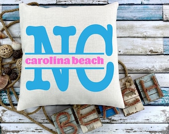 Carolina Beach NC SVG: Beach House Decor Cricut (Digital Download)