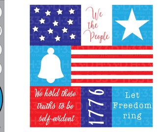 July 4 SVG, patriotic artwork design, summer home decor SVG, America 250