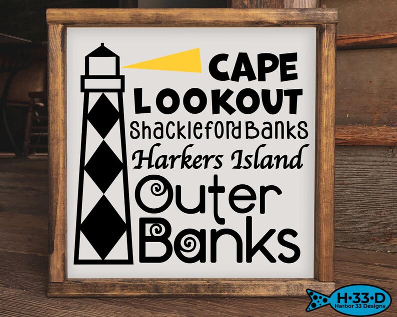 Cape Lookout Svg, Lighthouse Svg, Lighthouse Cricut, Lighthouse