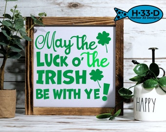 St. Patrick's Day Irish SVG: Cricut & Silhouette Cut File (Digital Download)